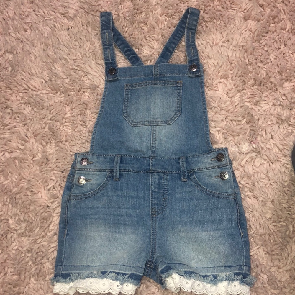 Denim overalls